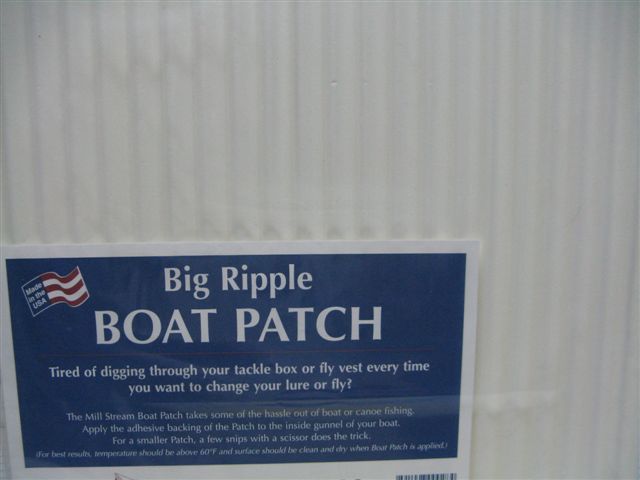 Ripple Boat Patch by Millstream Ripple Boat Patch by Millstream